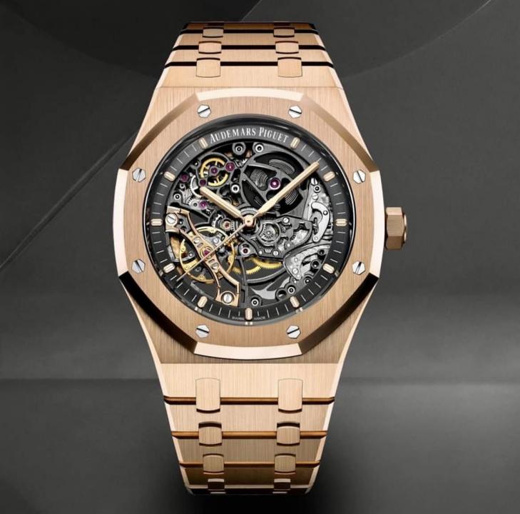 Audem_ars_piguet Royal Oak Skeleton Automatic Copper Black