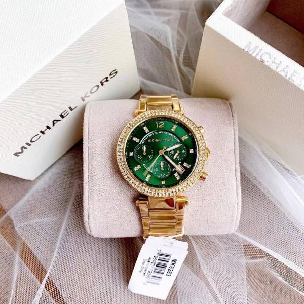 Michael_Kors Parker Gold-Green