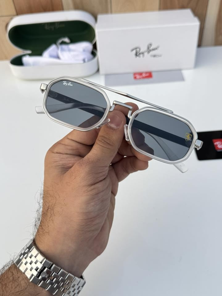 Rayb_an 7328 Silver white black