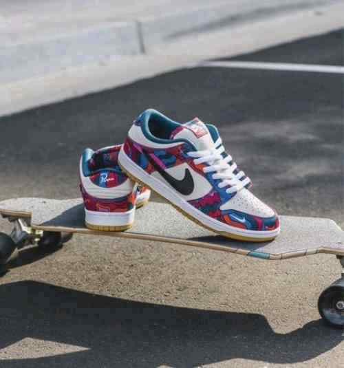 Nikee SB Dunk Low X Parra Abstract Art 1065